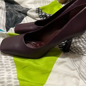 Franco Sarto Chic Purple Heels